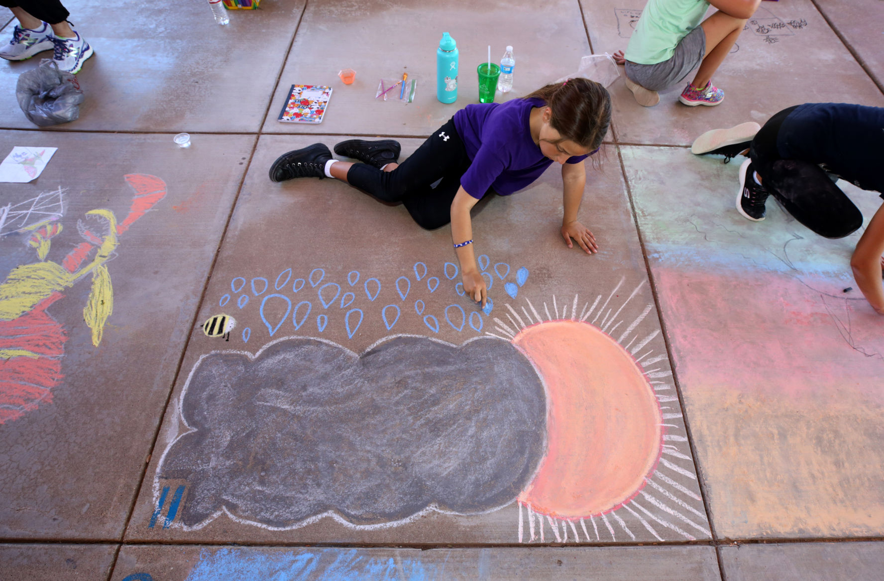 Fourth annual Chalk Art Marathon